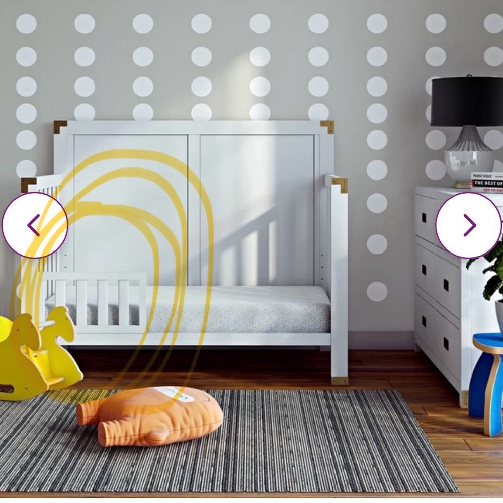 Toddler bed rail